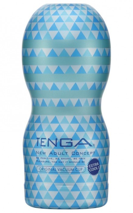 Мастурбатор с охлаждающей смазкой TENGA Original Vacuum Cup Extra Cool - Tenga - в Симферополе купить с доставкой