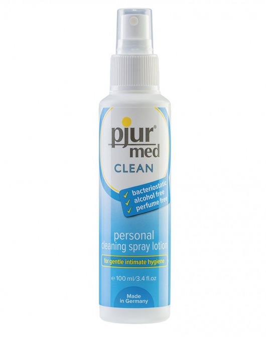 Гигиенический спрей pjur MED Clean Spray - 100 мл. - Pjur - купить с доставкой в Симферополе