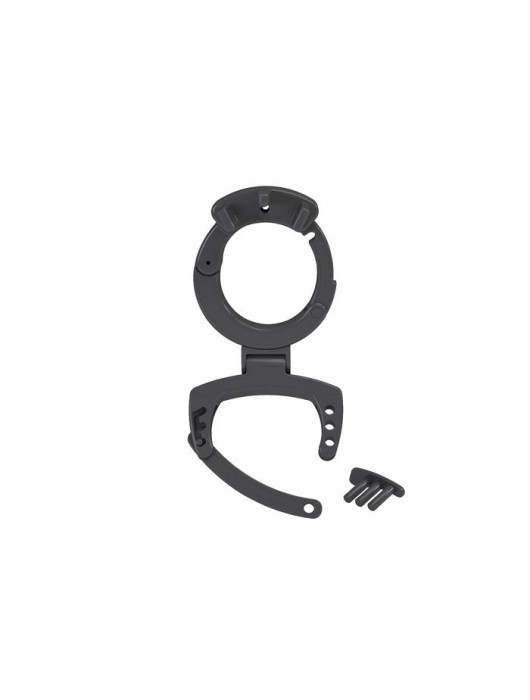 Кольцо с зажимом для мошонки для пояса верности Pubic Enemy - MyStim - купить с доставкой в Симферополе