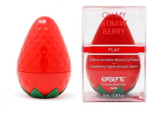 Крем для стимуляции сосков Oh My Strawberry - 8 мл. - Exsens - купить с доставкой в Симферополе