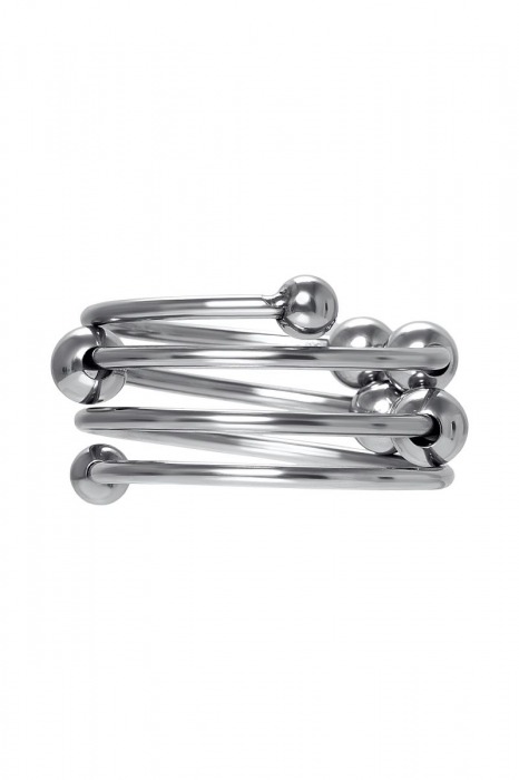 Большое металлическое кольцо под головку пениса - ToyFa - купить с доставкой в Симферополе