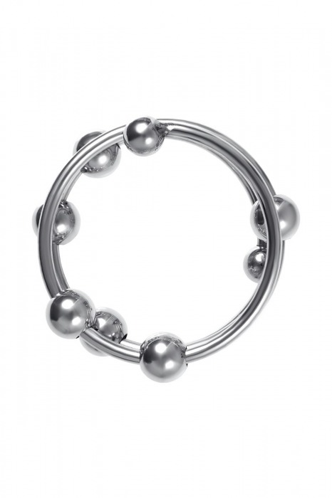 Большое металлическое кольцо под головку пениса - ToyFa - купить с доставкой в Симферополе