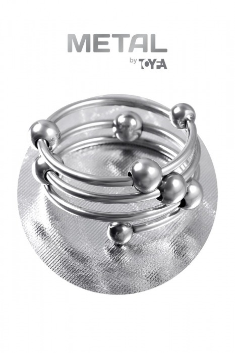 Большое металлическое кольцо под головку пениса - ToyFa - купить с доставкой в Симферополе