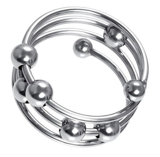 Большое металлическое кольцо под головку пениса - ToyFa - купить с доставкой в Симферополе