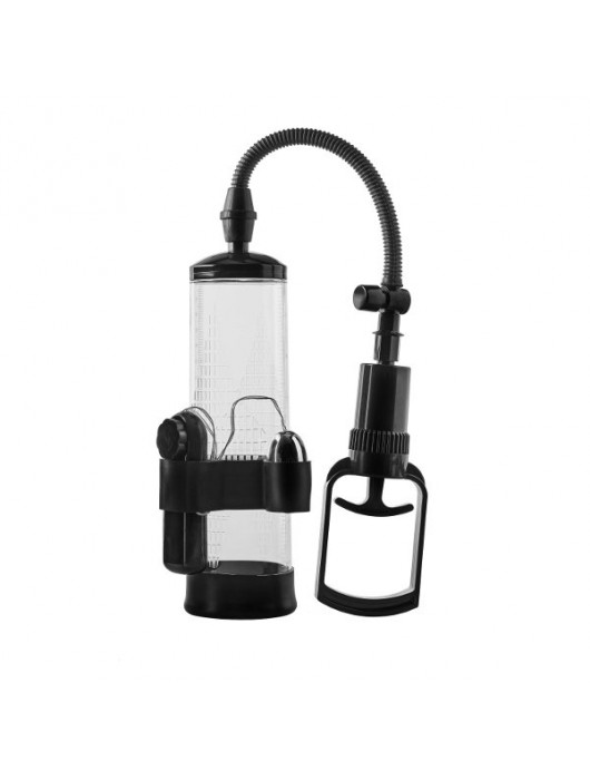 Прозрачная вакуумная помпа с вибрацией Vibrating Penis Pump - Dream Toys - в Симферополе купить с доставкой