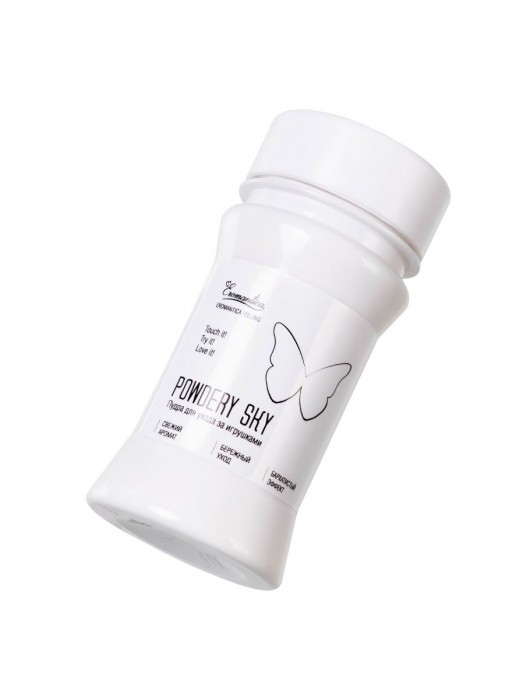 Пудра для ухода за игрушками Powdery Sky с ароматом мяты - 40 гр. - Eromantica - купить с доставкой в Симферополе