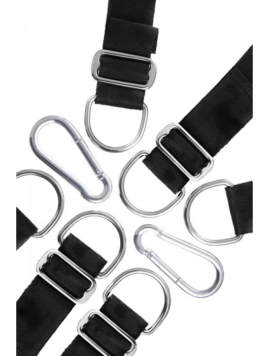 Черные секс-качели Anonymo №0503 - ToyFa - купить с доставкой в Симферополе