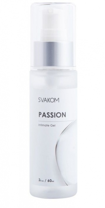 Смазка на водной основе Passion Intimate Gel - 60 мл. - Svakom - купить с доставкой в Симферополе