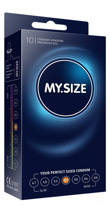 Презервативы MY.SIZE размер 57 - 10 шт. - My.Size - купить с доставкой в Симферополе