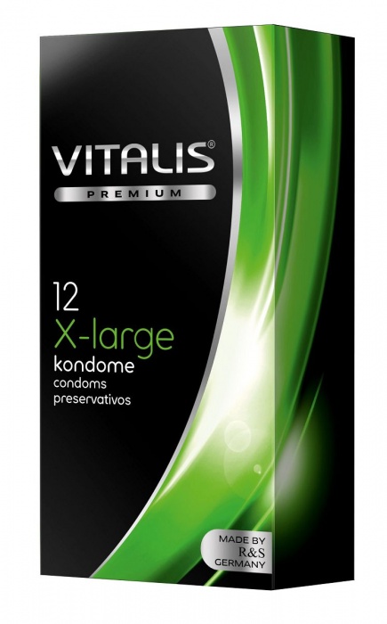 Презервативы увеличенного размера VITALIS PREMIUM x-large - 12 шт. - Vitalis - купить с доставкой в Симферополе