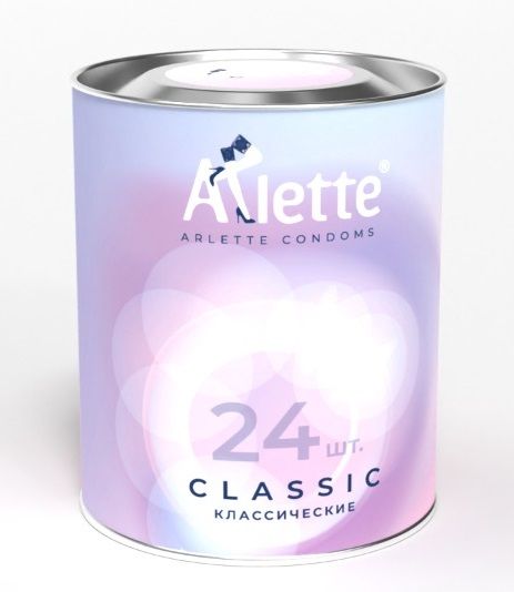 Классические презервативы Arlette Classic - 24 шт. - Arlette - купить с доставкой в Симферополе