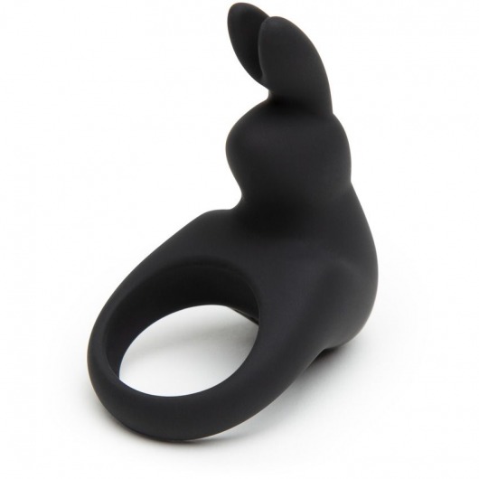 Черное эрекционное виброкольцо Happy Rabbit Rechargeable Rabbit Cock Ring - Happy Rabbit - в Симферополе купить с доставкой