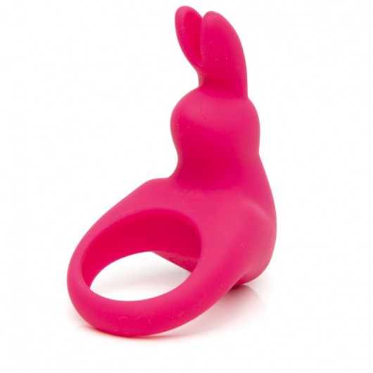 Розовое эрекционное виброкольцо Happy Rabbit Rechargeable Rabbit Cock Ring - Happy Rabbit - в Симферополе купить с доставкой