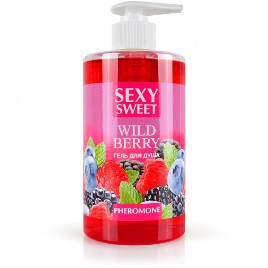 Гель для душа Sexy Sweet Wild Berry с ароматом лесных ягод и феромонами - 430 мл. -  - Магазин феромонов в Симферополе