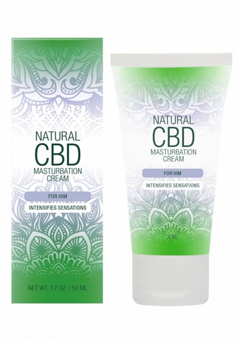 Крем для мастурбации для мужчин Natural CBD Masturbation Cream For Him - 50 мл. - Shots Media BV - купить с доставкой в Симферополе