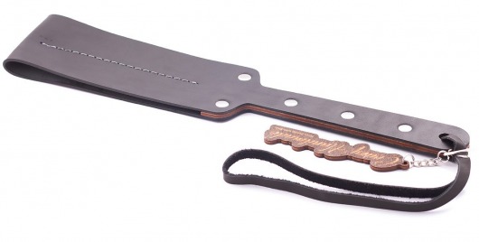 Гладкий мягкий удлиненный пэддл с заклепками - 32 см. - Crazy Handmade - купить с доставкой в Симферополе