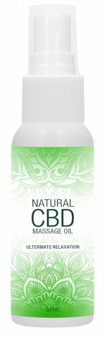 Массажное масло Natural CBD Massage Oil - 50 мл. - Shots Media BV - купить с доставкой в Симферополе