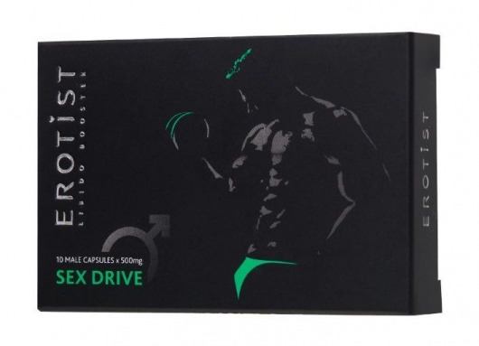Капсулы для мужчин для повышения либидо Erotist SEX DRIVE - 10 капсул (500 мг.) - Erotist Libido Booster - купить с доставкой в Симферополе