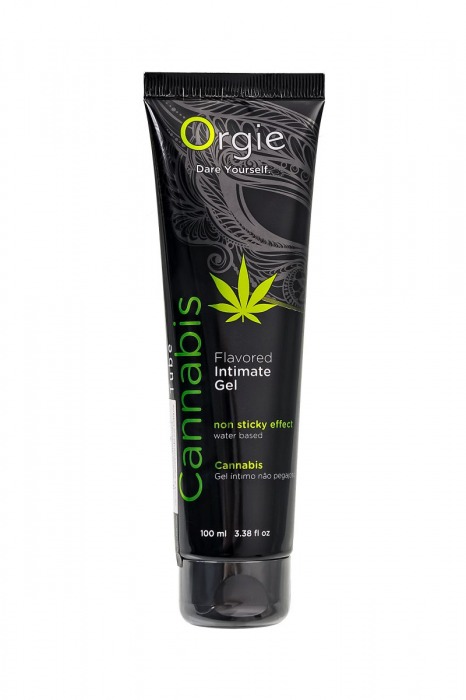 Интимный гель на водной основе ORGIE Lube Tube Cannabis - 100 мл. - ORGIE - купить с доставкой в Симферополе