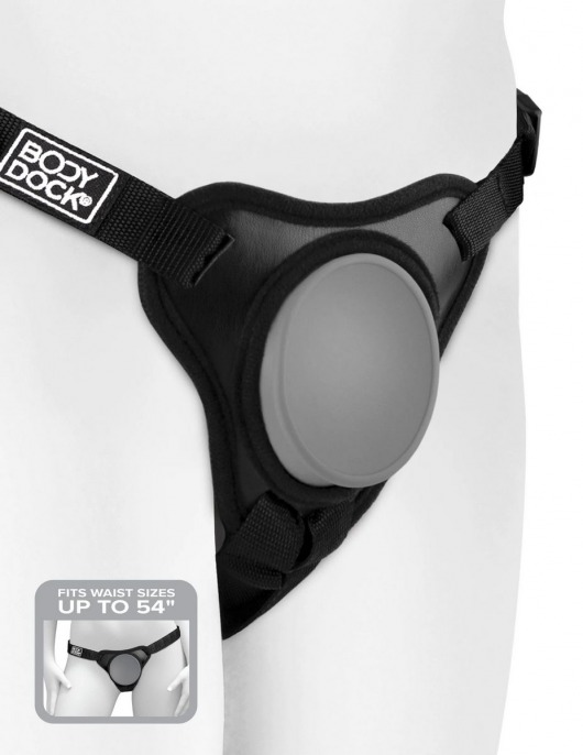 Трусы с платформой для насадки Body Dock Elite Mini - Pipedream - купить с доставкой в Симферополе