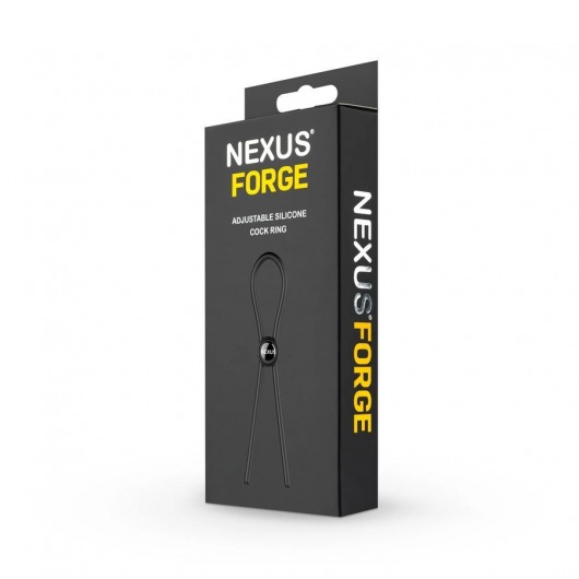 Черное эрекционное лассо Nexus Forge Single - Nexus Range - в Симферополе купить с доставкой