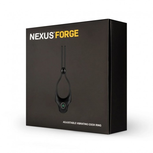 Черное эрекционное лассо с вибрацией Nexus Forge - Nexus Range - в Симферополе купить с доставкой