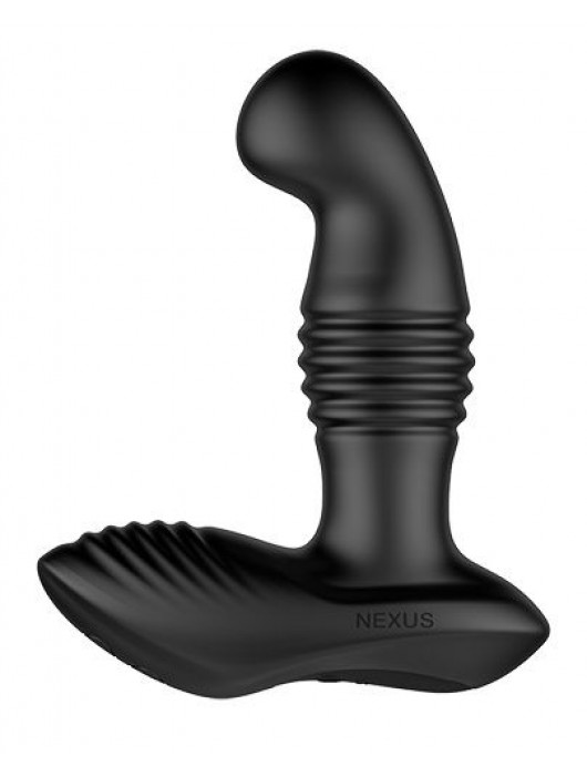 Черный массажер простаты Nexus Thrust с возвратно-поступательными движениями - 13,8 см. - Nexus Range - в Симферополе купить с доставкой
