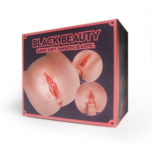 Мастурбатор Black Beauty - вагина и анус - S-HANDE - в Симферополе купить с доставкой