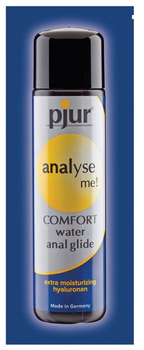 Анальный лубрикант pjur ANALYSE ME Comfort Water Anal Glide - 2 мл. - Pjur - купить с доставкой в Симферополе