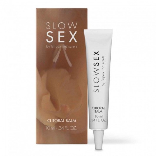 Бальзам для клитора Slow Sex Clitoral Balm - 10 мл. - Bijoux Indiscrets - купить с доставкой в Симферополе