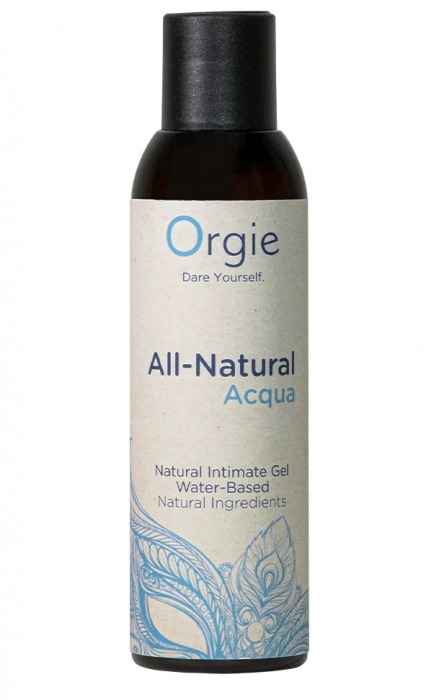 Интимный гель на водной основе Orgie All-Natural Acqua - 150 мл. - ORGIE - купить с доставкой в Симферополе