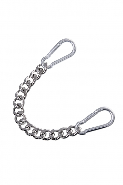 Черные однослойные кожаные оковы из двух ремешков - Pecado - купить с доставкой в Симферополе