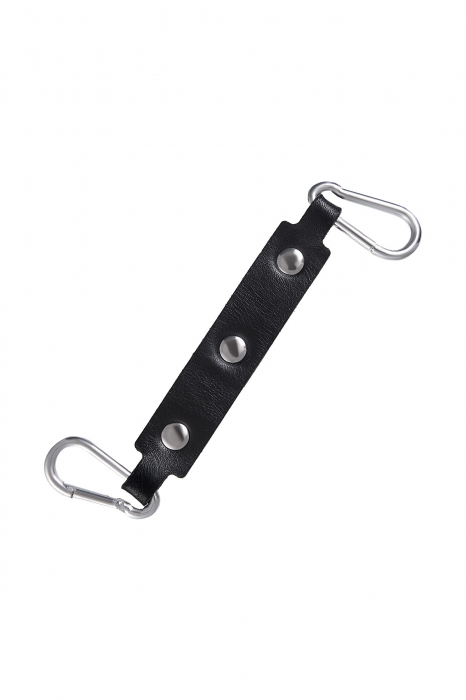 Черно-красные оковы из натуральной кожи - Pecado - купить с доставкой в Симферополе