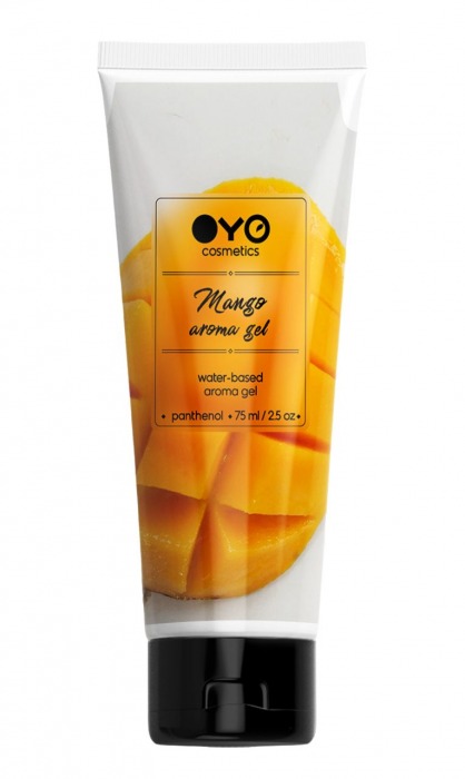 Лубрикант на водной основе OYO Aroma Gel Mango с ароматом манго - 75 мл. - OYO - купить с доставкой в Симферополе