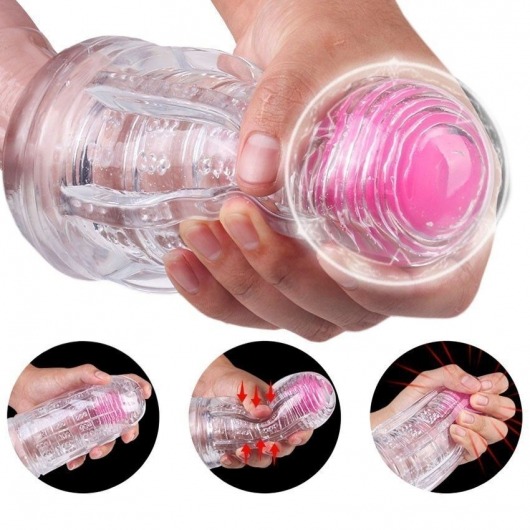 Прозрачный вибромастурбатор Space Capsule-RСT - S-HANDE - в Симферополе купить с доставкой