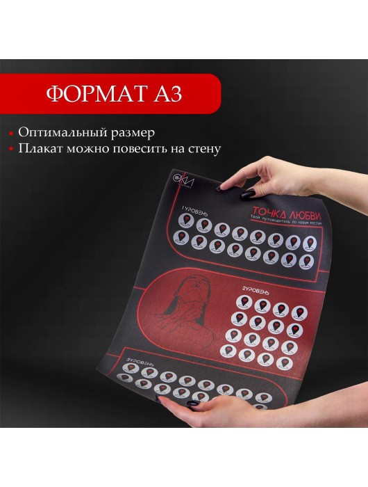 Плакат для двоих  Точка любви  со скретч-слоем - Сима-Ленд - купить с доставкой в Симферополе