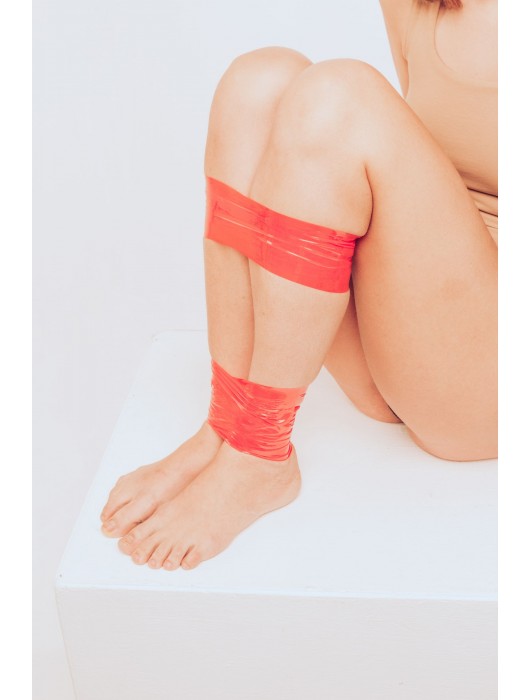 Красная бондажная лента Endorphin - Lola Games - купить с доставкой в Симферополе