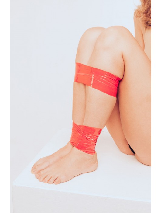 Красная бондажная лента Endorphin - Lola Games - купить с доставкой в Симферополе