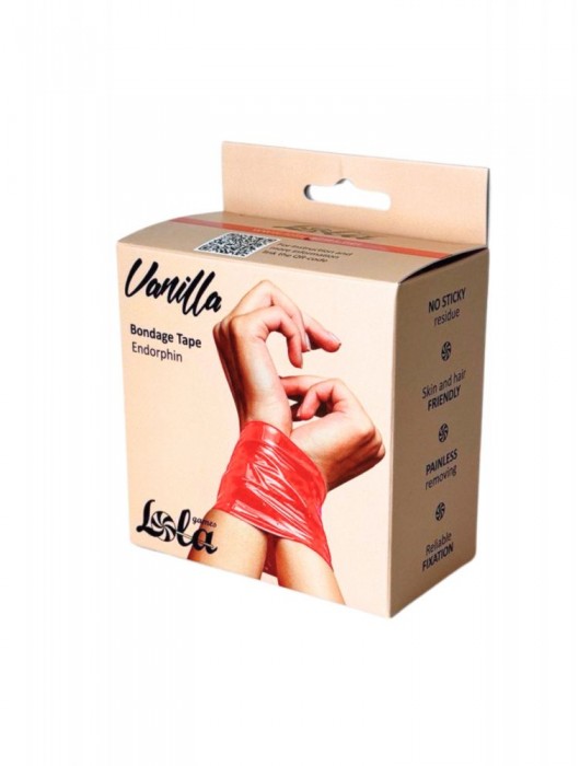 Красная бондажная лента Endorphin - Lola Games - купить с доставкой в Симферополе