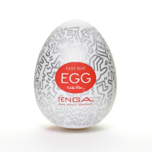 Мастурбатор-яйцо Keith Haring EGG PARTY - Tenga - в Симферополе купить с доставкой