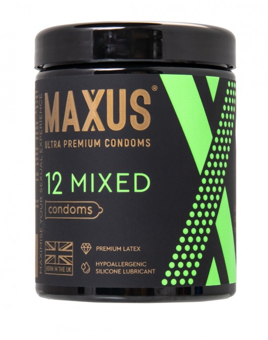 Презервативы MAXUS Mixed - 12 шт. - Maxus - купить с доставкой в Симферополе