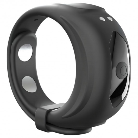 Черное эрекционное виброкольцо Fit Vibe Ring - Dorcel - в Симферополе купить с доставкой