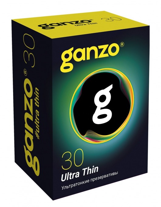 Супертонкие презервативы Ganzo Ultra thin - 30 шт. - Ganzo - купить с доставкой в Симферополе