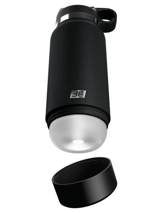 Черный мастурбатор в виде бутылки Fap Flask - Pipedream - в Симферополе купить с доставкой