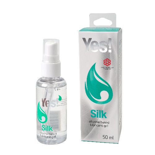 Силиконовая гипоаллергенная вагинальная смазка Yes Silk - 50 мл. - Sitabella - купить с доставкой в Симферополе