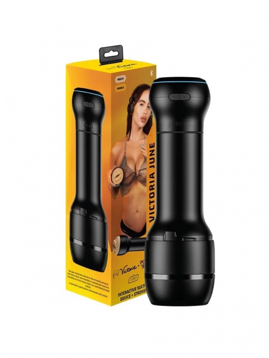 Мастурбатор-ротик с интерактивной насадкой PowerBlow   FeelVictoria Mouth - Kiiroo - в Симферополе купить с доставкой