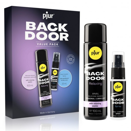 Набор для анального секса pjur Back Door Value Pack - Pjur - купить с доставкой в Симферополе