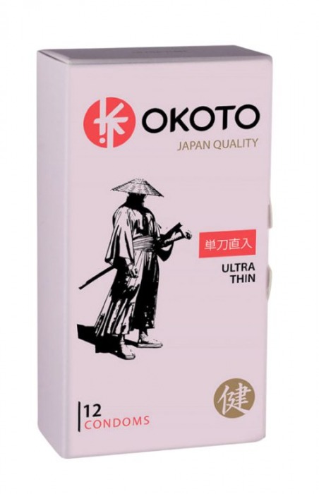 Тонкие презервативы OKOTO Ultra Thin - 12 шт. - Sitabella - купить с доставкой в Симферополе