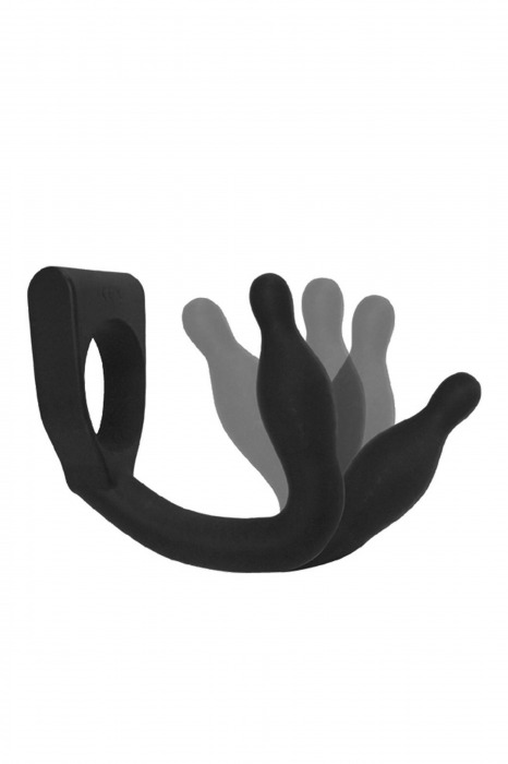 Эрекционное кольцо с вибровтулкой Discovery - MALESATION - в Симферополе купить с доставкой