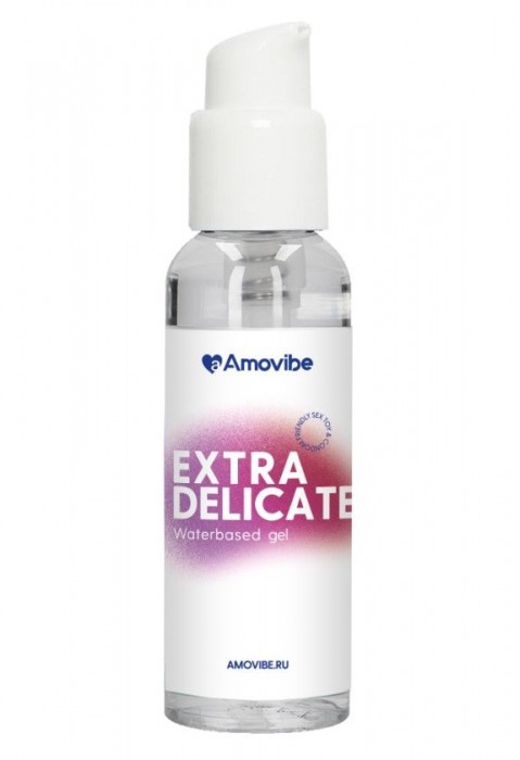 Гель на водной основе Amovibe Extra Delicate - 100 мл. - Amovibe - купить с доставкой в Симферополе